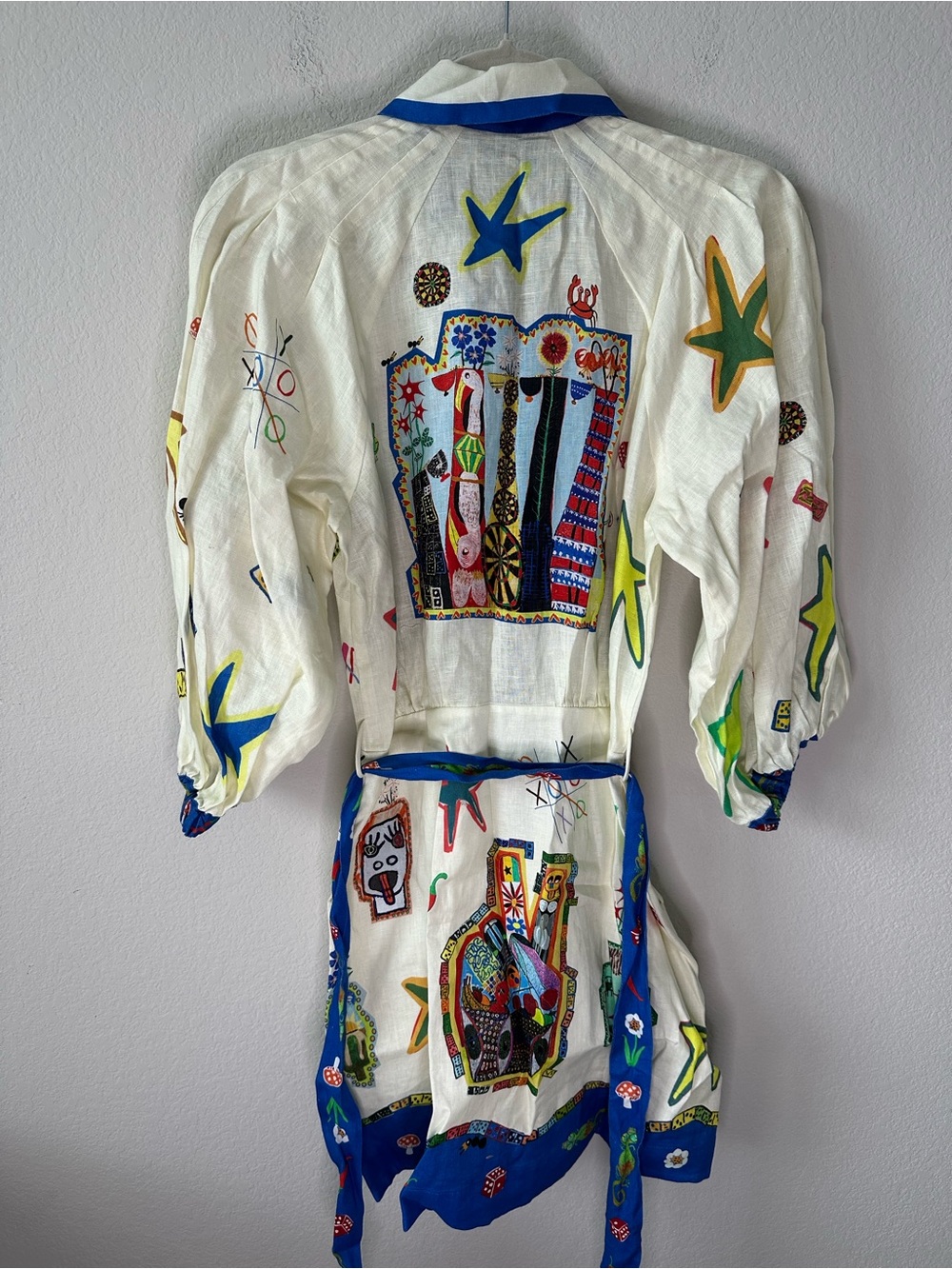 Alemais Players Club Linen Mini Dress SZ US 2 - Picture 9 of 9